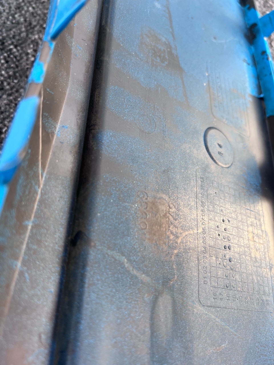 Vauxhall Combo E 2019-2024 Front Bumper Upper Part Genuine [q315]