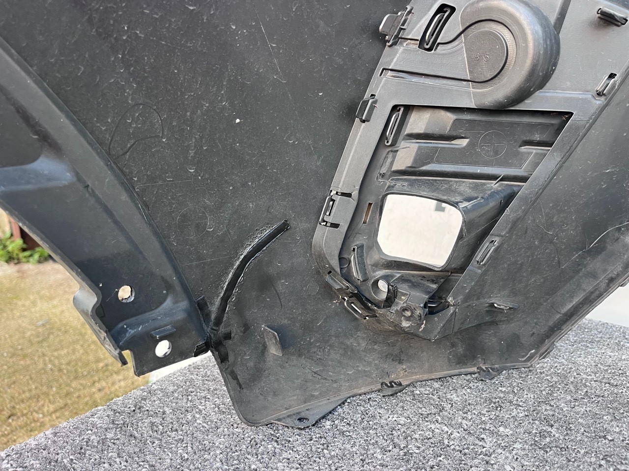 Vauxhall Crossland X Turbo Sri Lift 2021-2025 Front Bumper Genuine [q318]