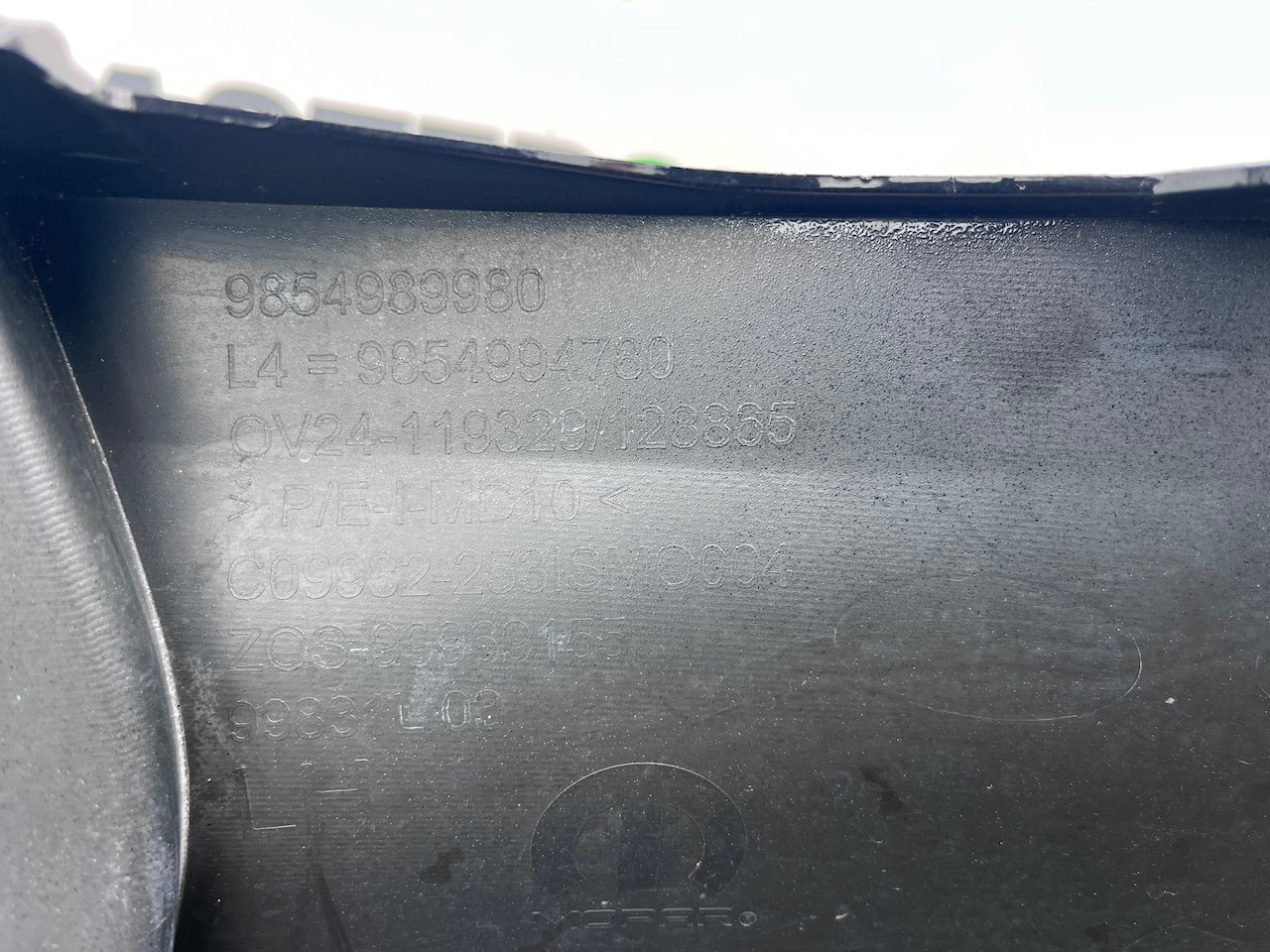 Vauxhall Frontera Gs Hybrid 2025-2027 Rear Bumper 6 Pdc Genuine [q331]