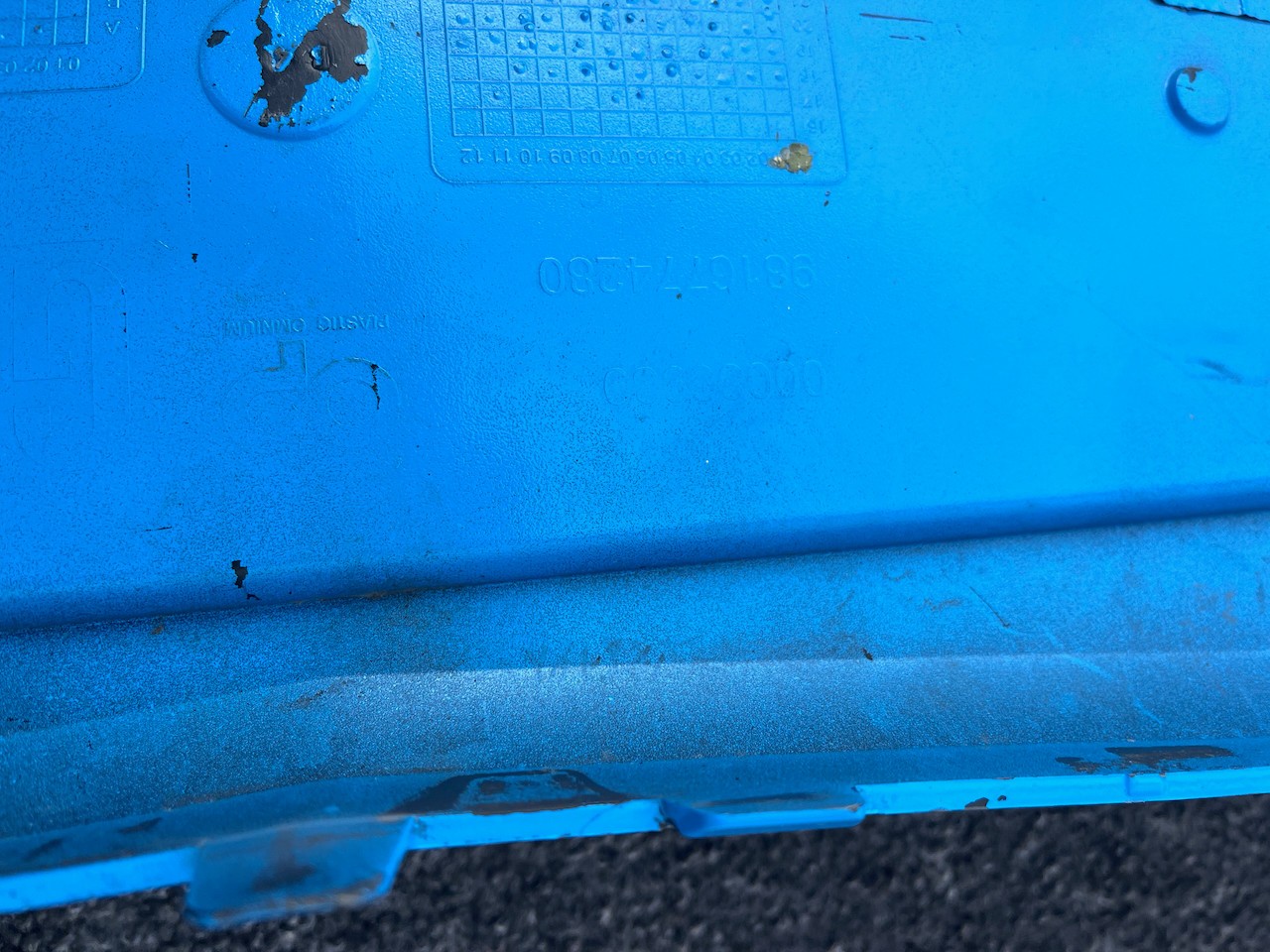 Vauxhall Combo E 2019-2024 Front Bumper Upper Part Genuine [q343]