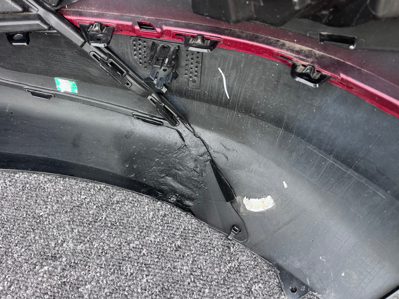 Vauxhall Grandland X Phev Lift 2021-2024 Font Bumper 6 Pdc Genuine [q355]