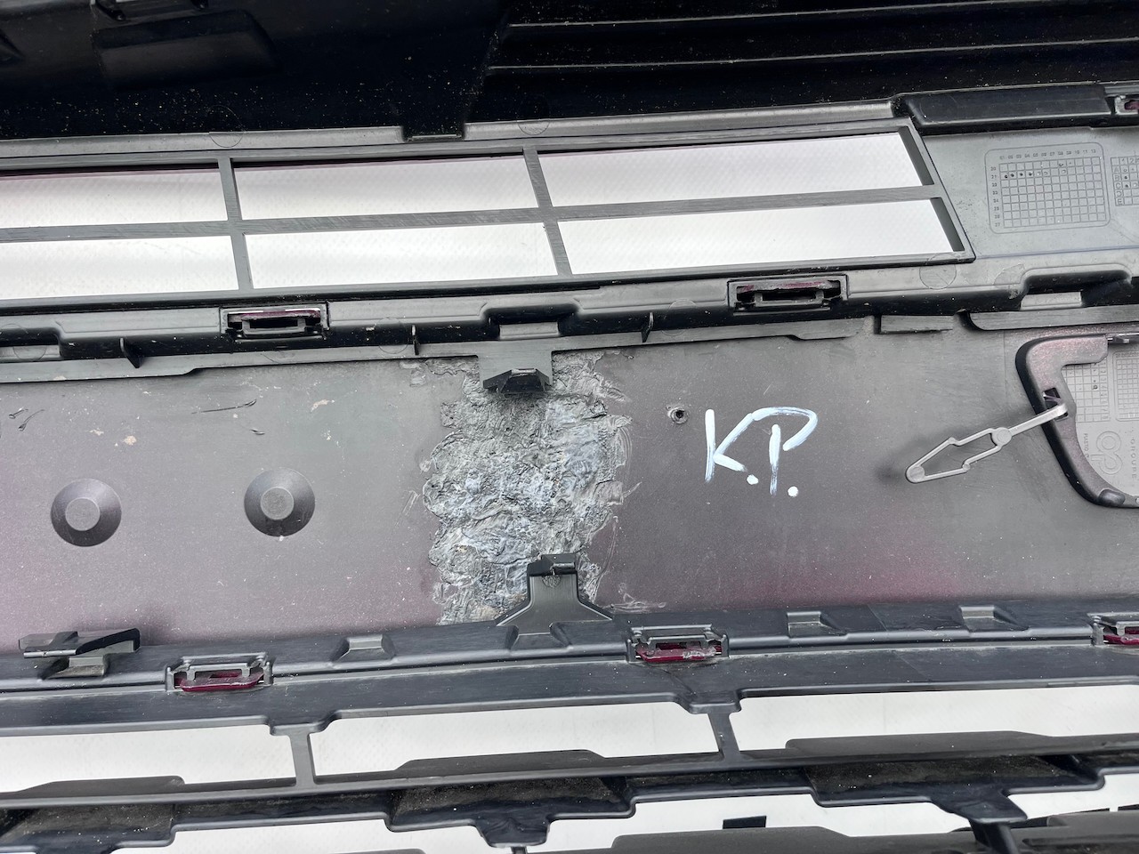 Vauxhall Grandland X Phev Lift 2021-2024 Font Bumper 6 Pdc Genuine [q355]