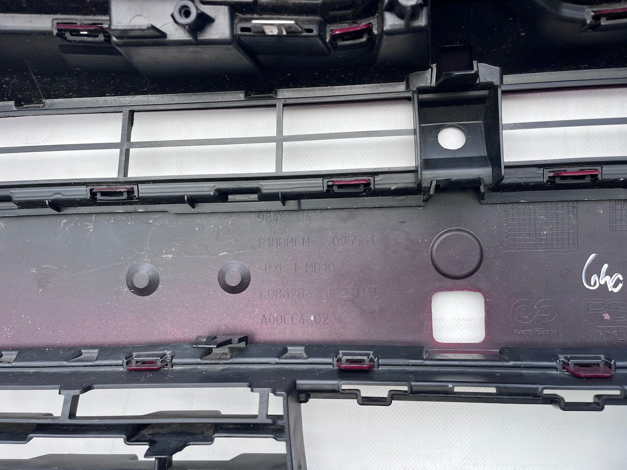 Vauxhall Grandland X Phev Lift 2021-2024 Font Bumper 6 Pdc Genuine [q355]