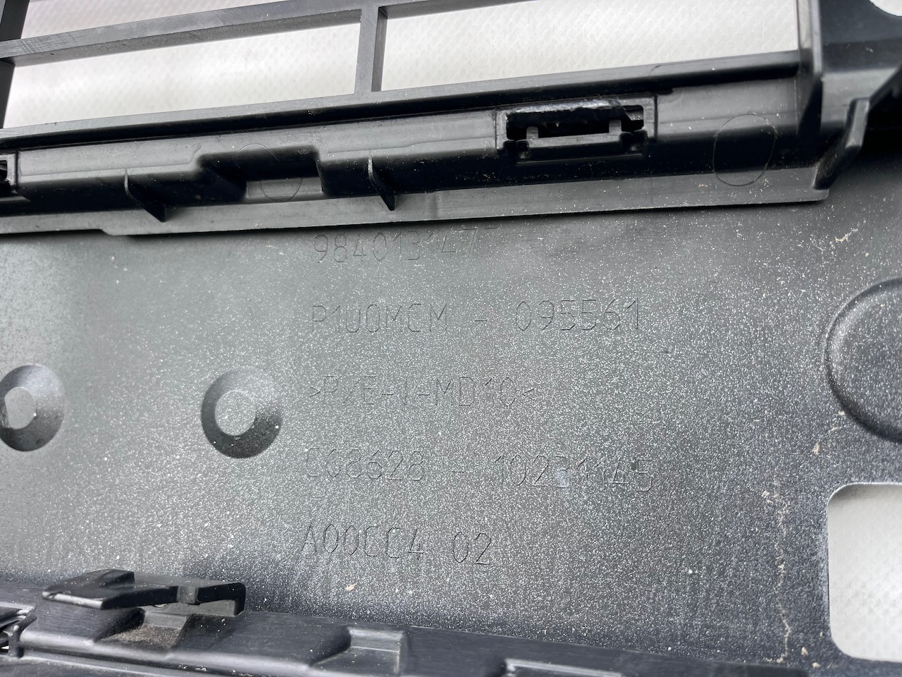 Vauxhall Grandland X Phev Lift 2021-2024 Font Bumper No Pdc Genuine [q368]