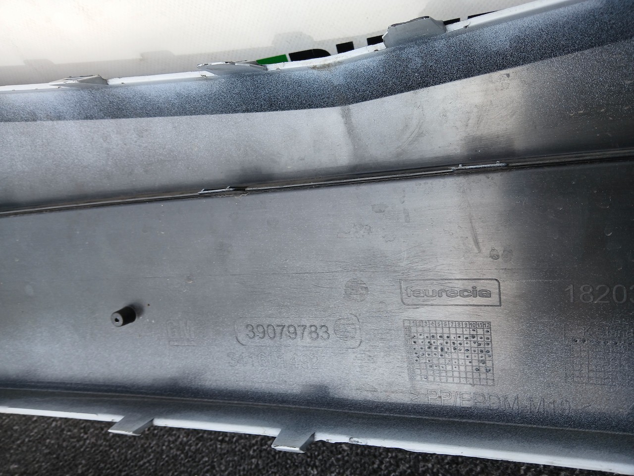 Vauxhall Zafira C Tourer Lift 2017-2022 Front Bumper 4 Pdc Genuine [q372]