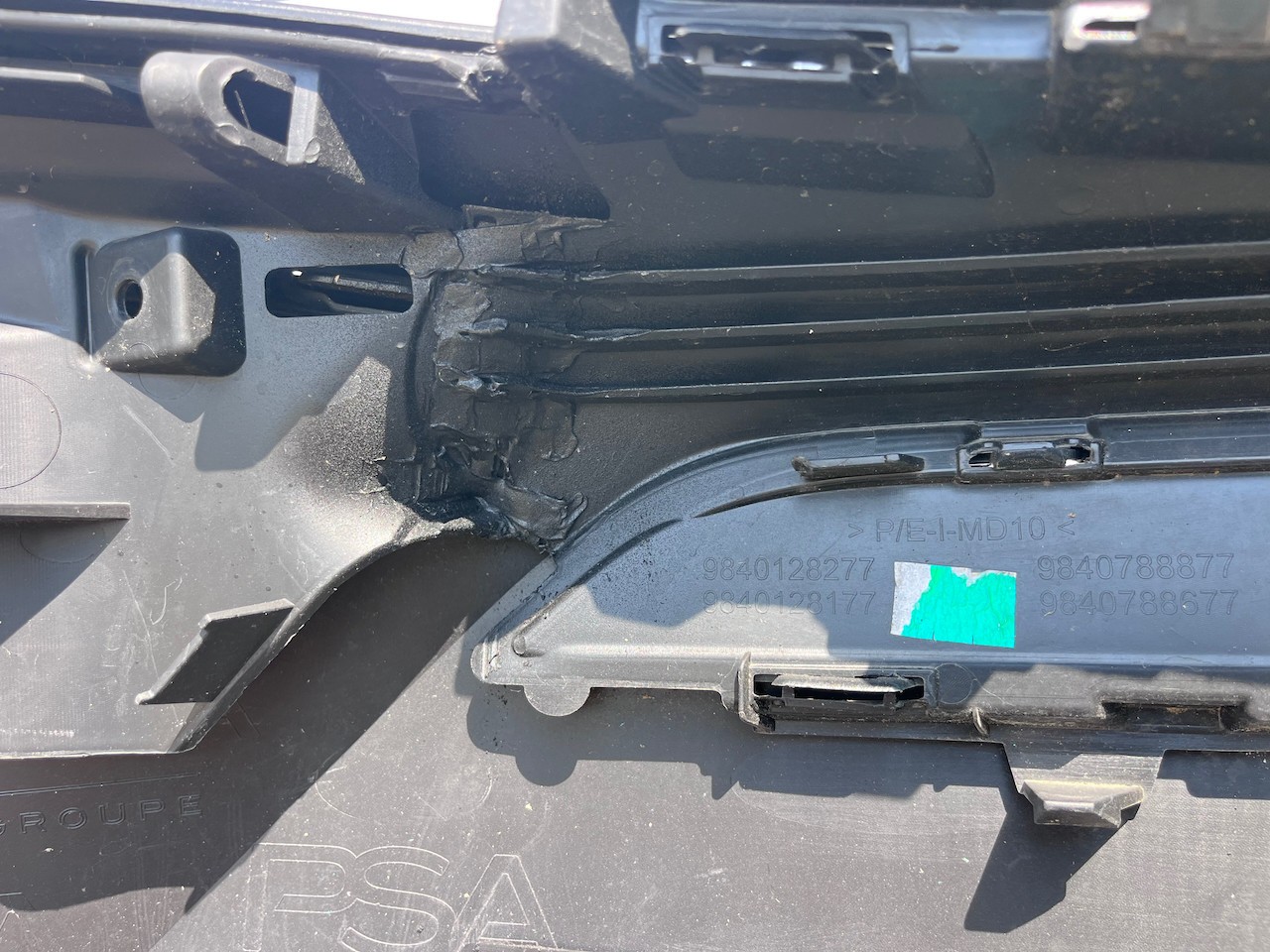 Vauxhall Grandland X Turbo Phev Lift 2021-2024 Font Bumper 6 Pdc Genuine [q398]