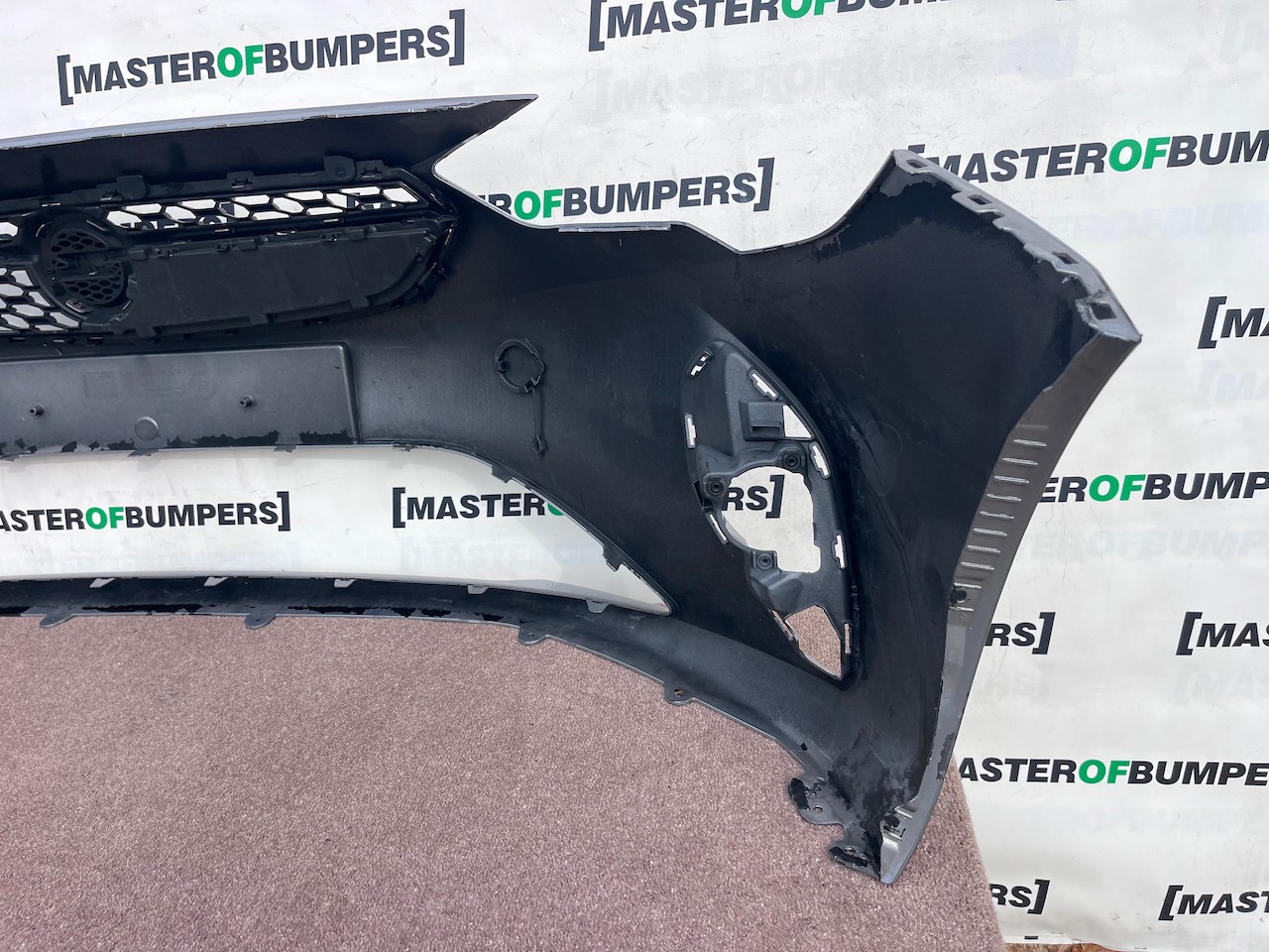 Vauxhall Corsa F Elite Se Hatchback 2019-2022 Front Bumper No Pdc Genuine [q412]