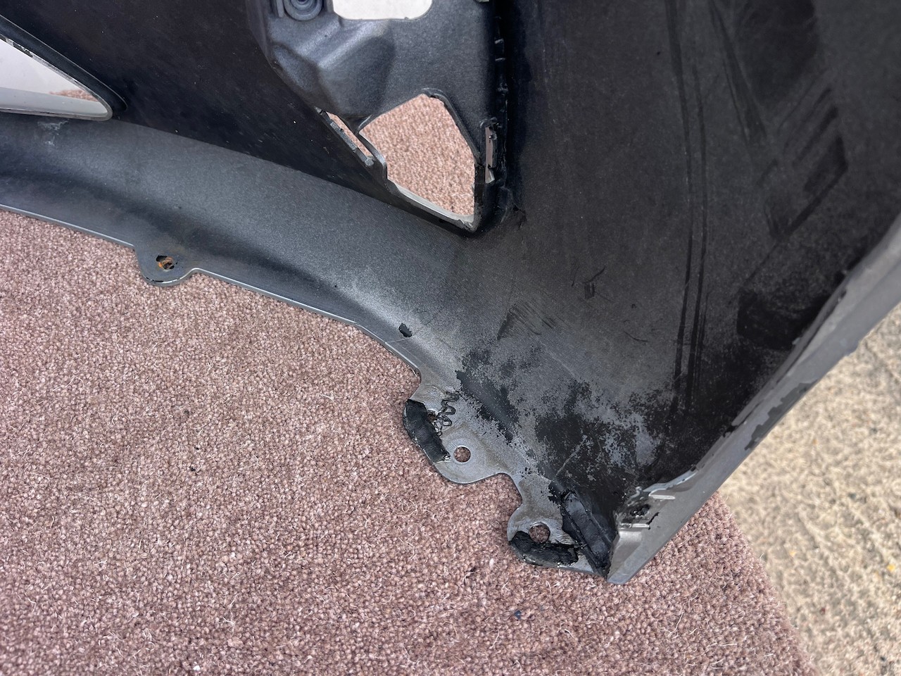 Vauxhall Corsa F Elite Se Hatchback 2019-2022 Front Bumper No Pdc Genuine [q412]