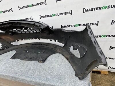 Vauxhall Meriva B 2010-2014 Front Bumper In Black With Grill Genuine [q625]