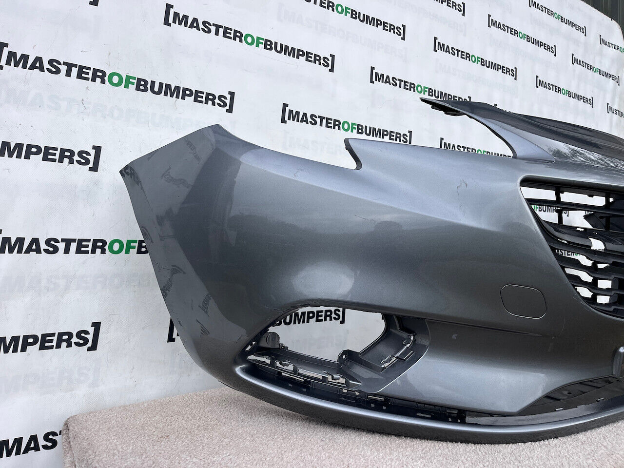 Vauxhall Corsa E Hatchback 2015-2018 Front Bumper No Pdc Genuine [q220]