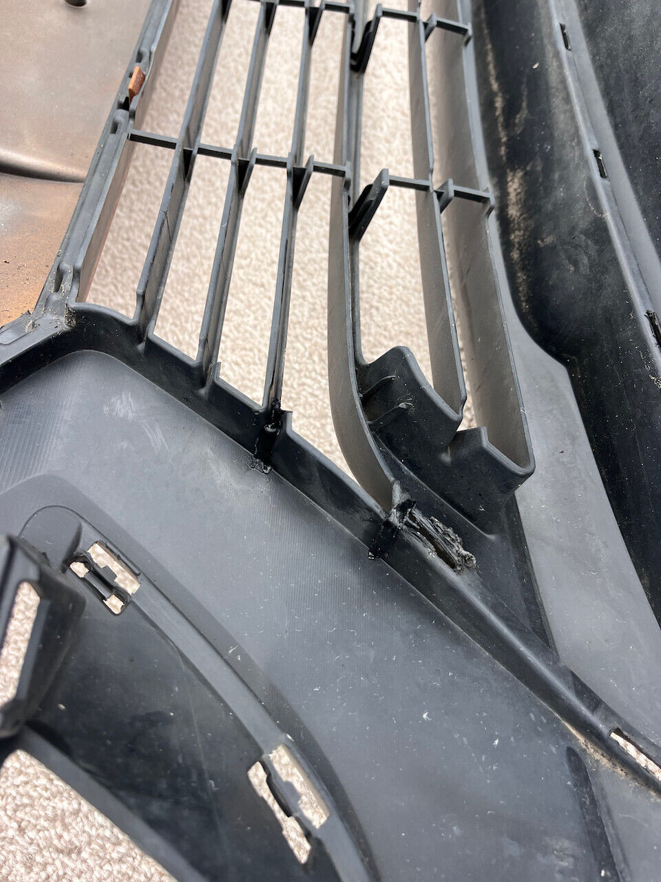 Vauxhall Crossland X Suv 2018-2021 Front Bumper 4 Pdc Genuine [q219]