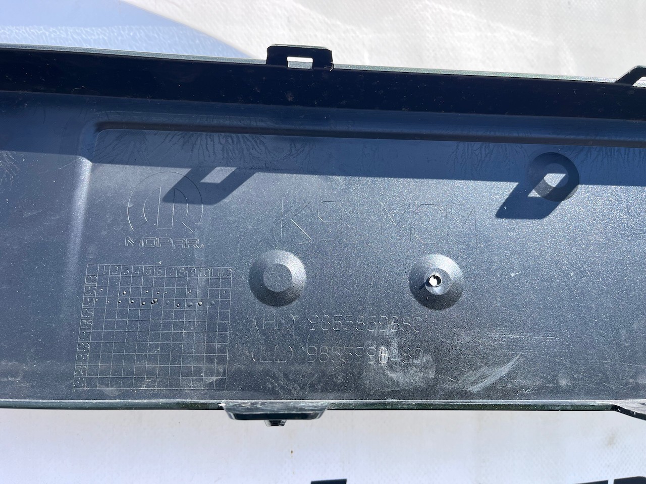 Vauxhall Combo E Electric Panel Van Mk4 2024-on Front Bumper Genuine [f729]