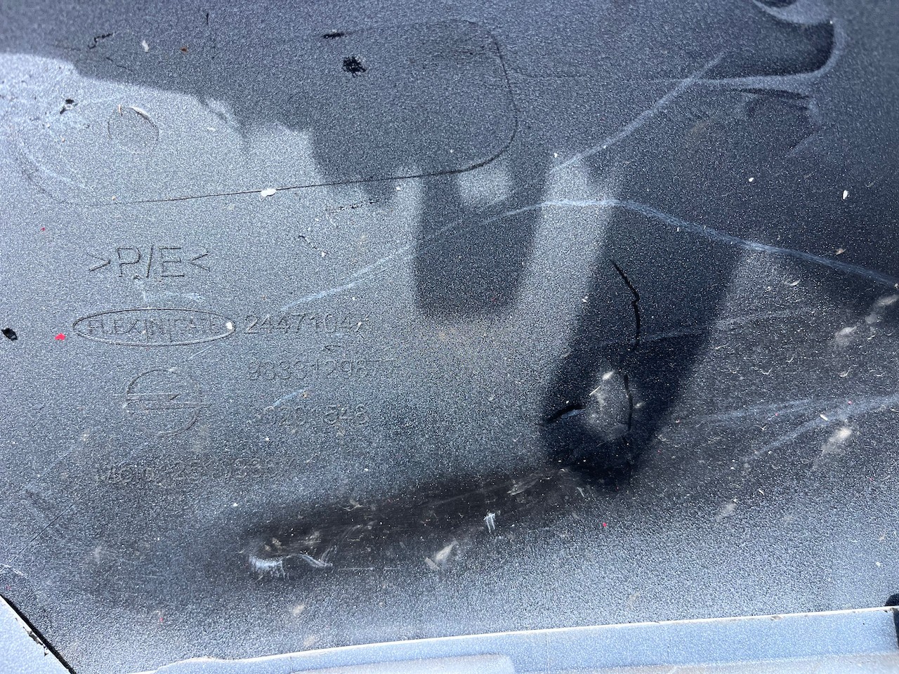 Vauxhall Vivaro E Zafira Fiat Scudo 2019-2022 Front Bumper 6 Pdc Genuine [c444]