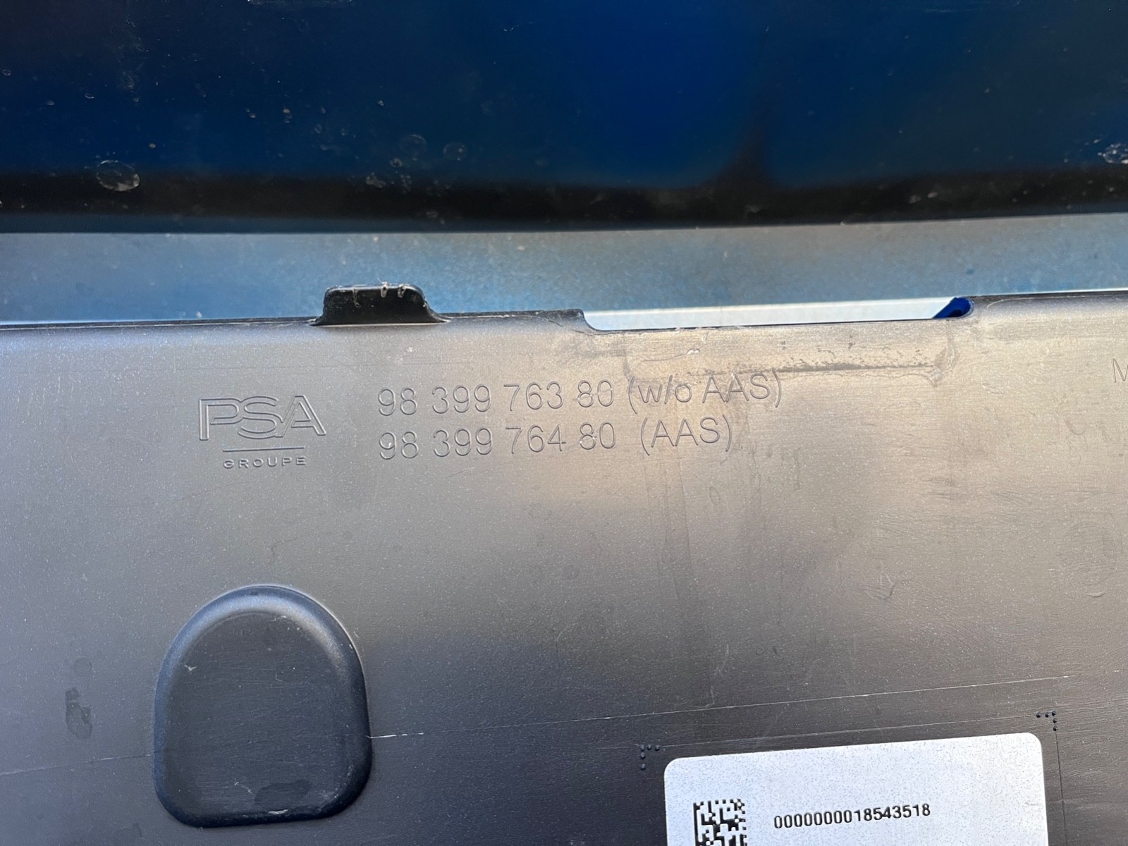 Vauxhall Astra L Gs Line Mk8 Hatchback 2022-25 Rear Bumper 4 Pdc Genuine [q312]