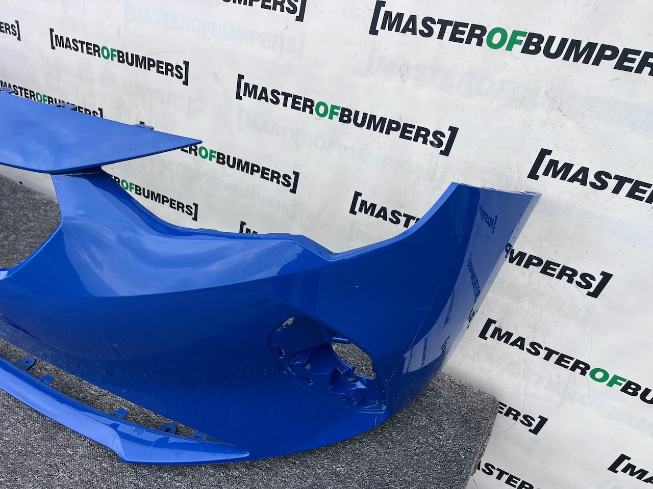 Vauxhall Corsa F Se Hatchback 2020-2024 Front Bumper Blue No Pdc Genuine [q321]