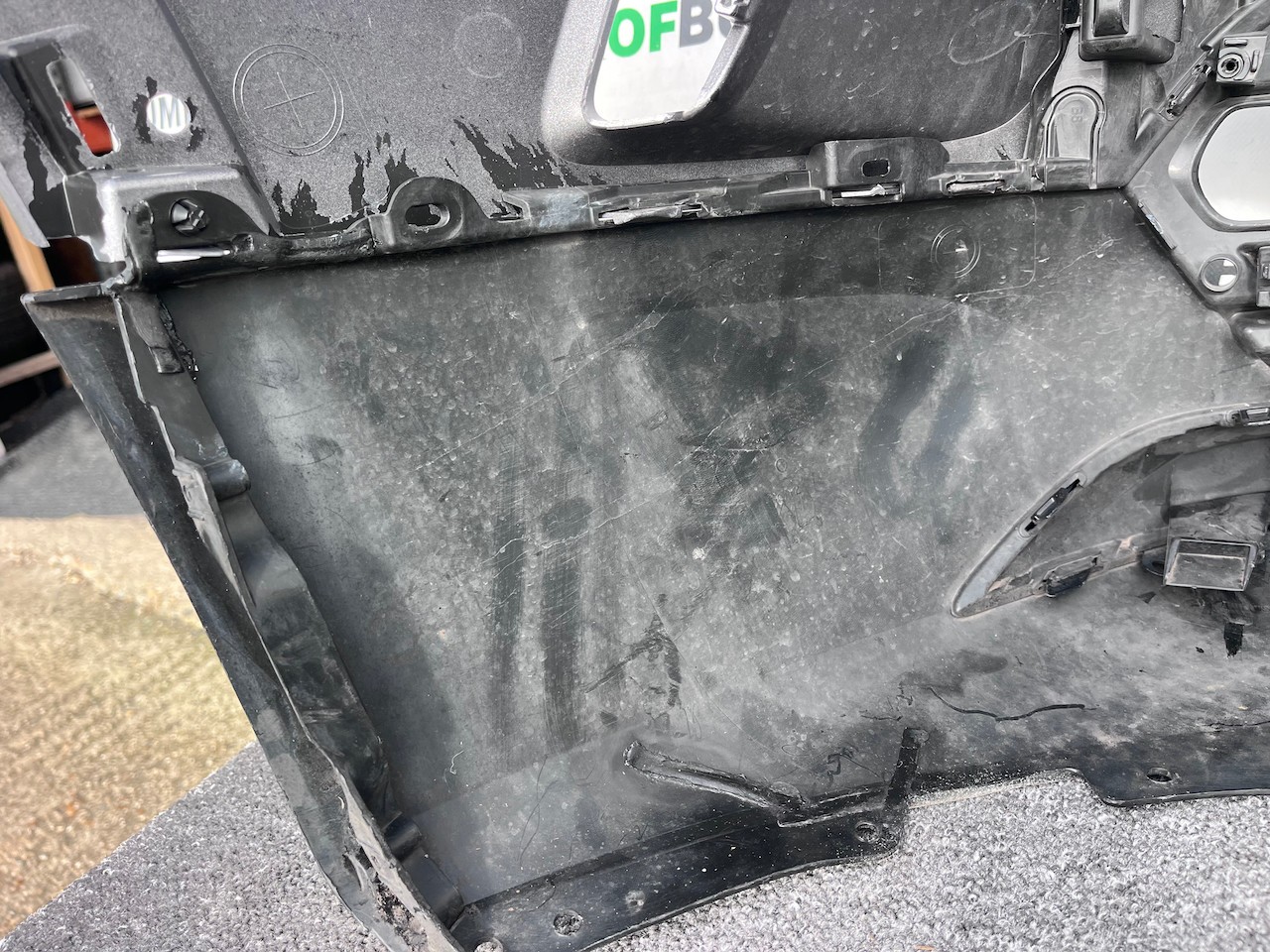 Vauxhall Mokka Elite Sri Turbo 2021-2024 Front Bumper No Pdc Genuine [q335]