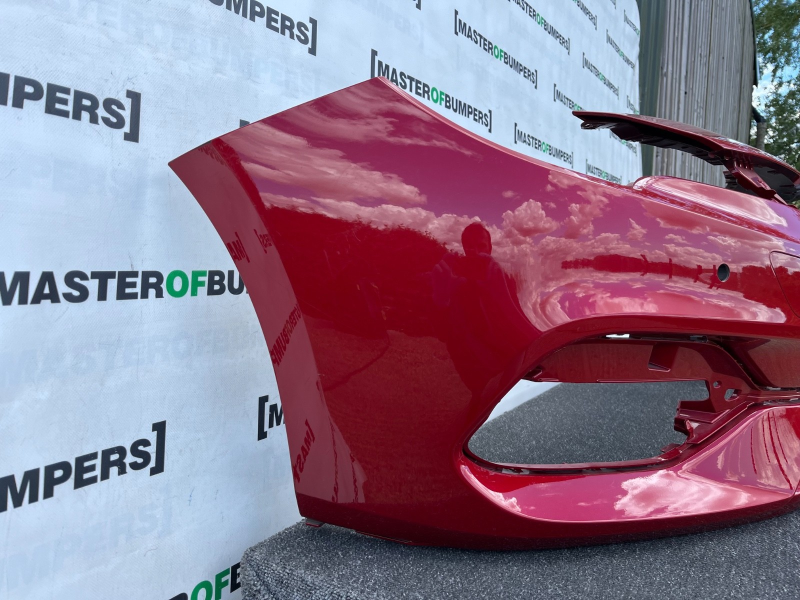 Vauxhall Astra K Turbo Facelift 2019-2021 Front Bumper 4 Pdc Genuine [q897]