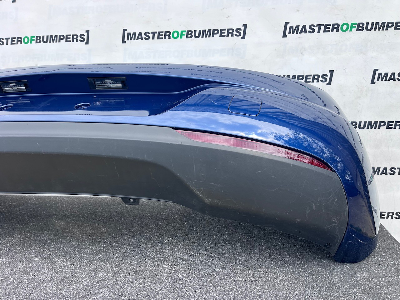 Vauxhall Astra K Eco Tec Hatchback 2016-2020 Rear Bumper No Pdc Genuine [q373]