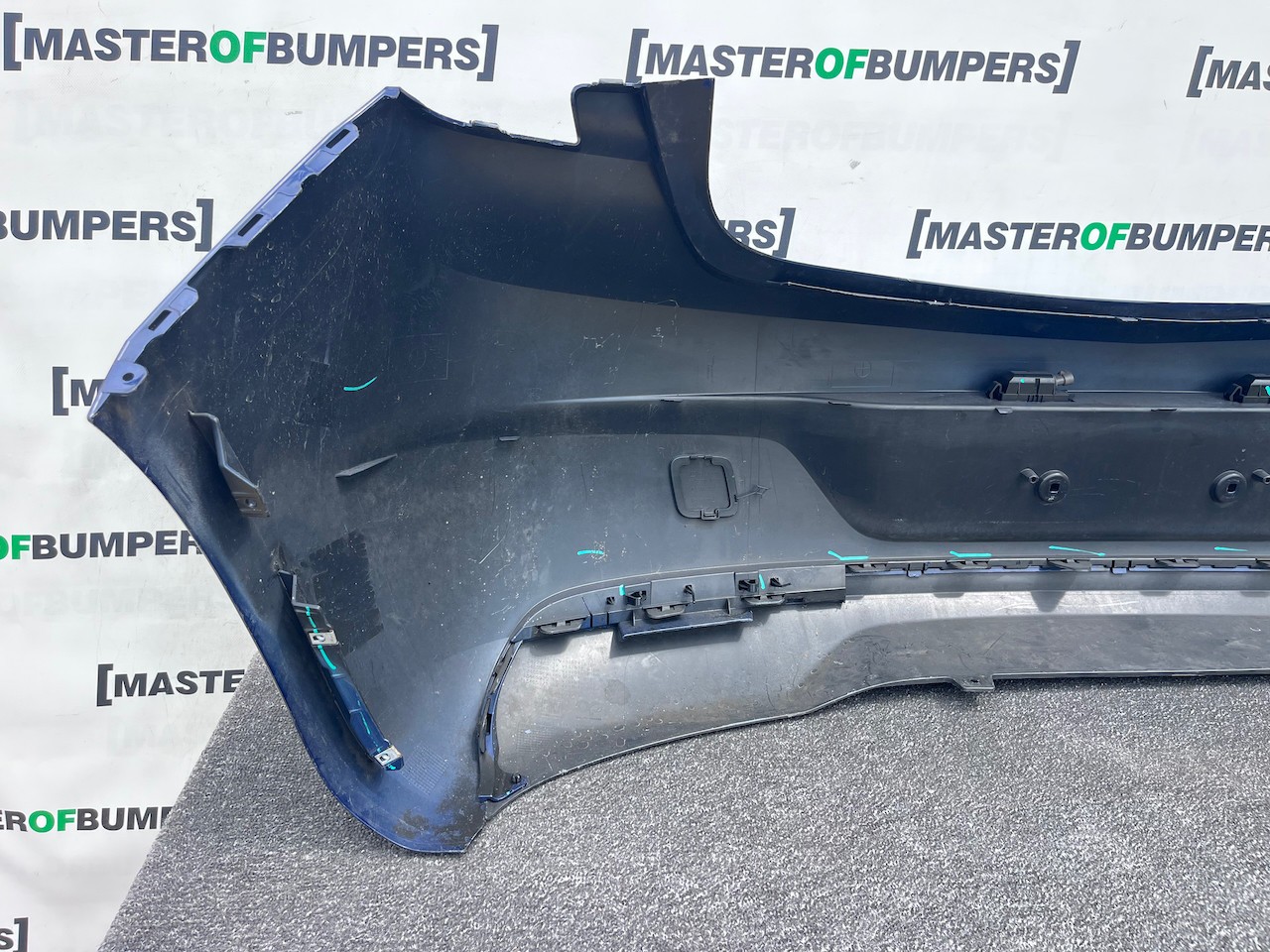 Vauxhall Astra K Eco Tec Hatchback 2016-2020 Rear Bumper No Pdc Genuine [q373]