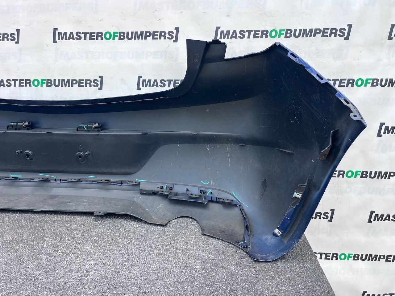 Vauxhall Astra K Eco Tec Hatchback 2016-2020 Rear Bumper No Pdc Genuine [q373]