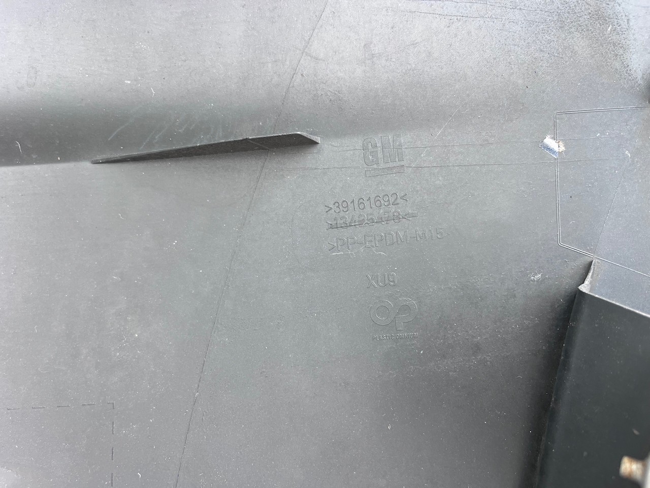 Vauxhall Astra K Eco Tec Hatchback 2016-2020 Rear Bumper No Pdc Genuine [q373]