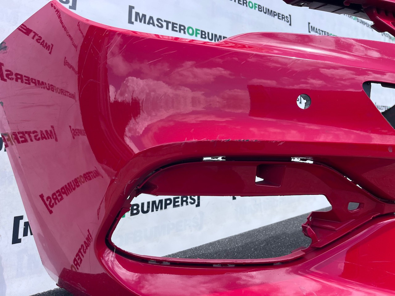 Vauxhall Astra K Turbo Facelift 2019-2021 Front Bumper 4 Pdc Genuine [q382]