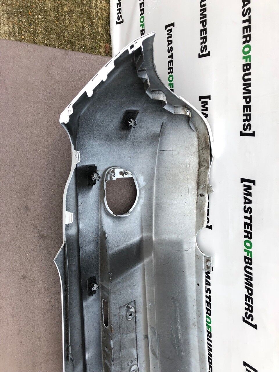 Vauxhall Adam Turbo Jam 2013-2017 Rear Bumper In White Genuine [q339]