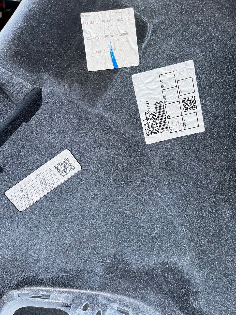 Vauxhall Astra K Turbo Face Lift 2020-on Front Bumper 4 Pdc Genuine [q895]