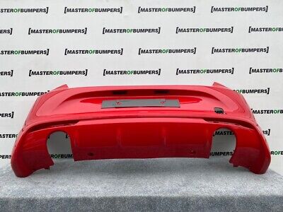Vauxhall Astra J Biturbo Face Lift 2012-2015 Rear Bumper In Red Genuine [q505]