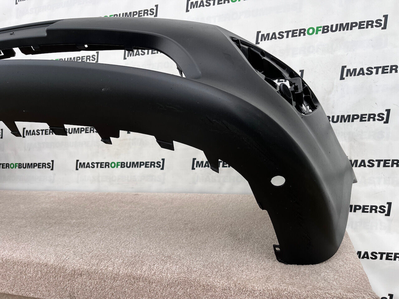 Vauxhall Vivaro Van Swb Lwb 2014 - 2019 Front Bumper Textured Genuine [q169]