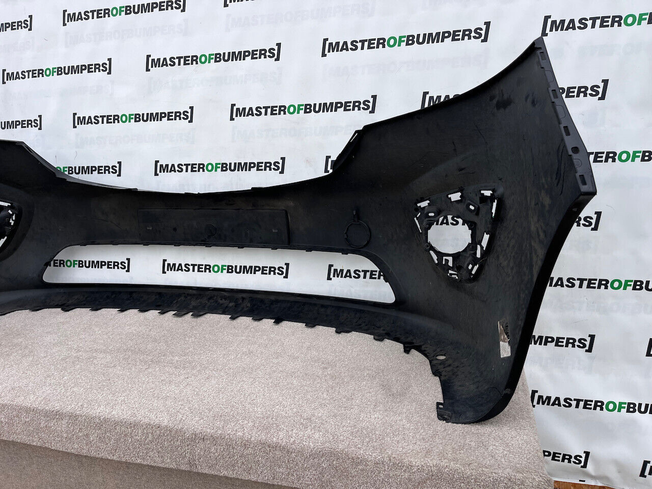 Vauxhall Vivaro Van Swb Lwb 2014 - 2019 Front Bumper Textured Genuine [q169]