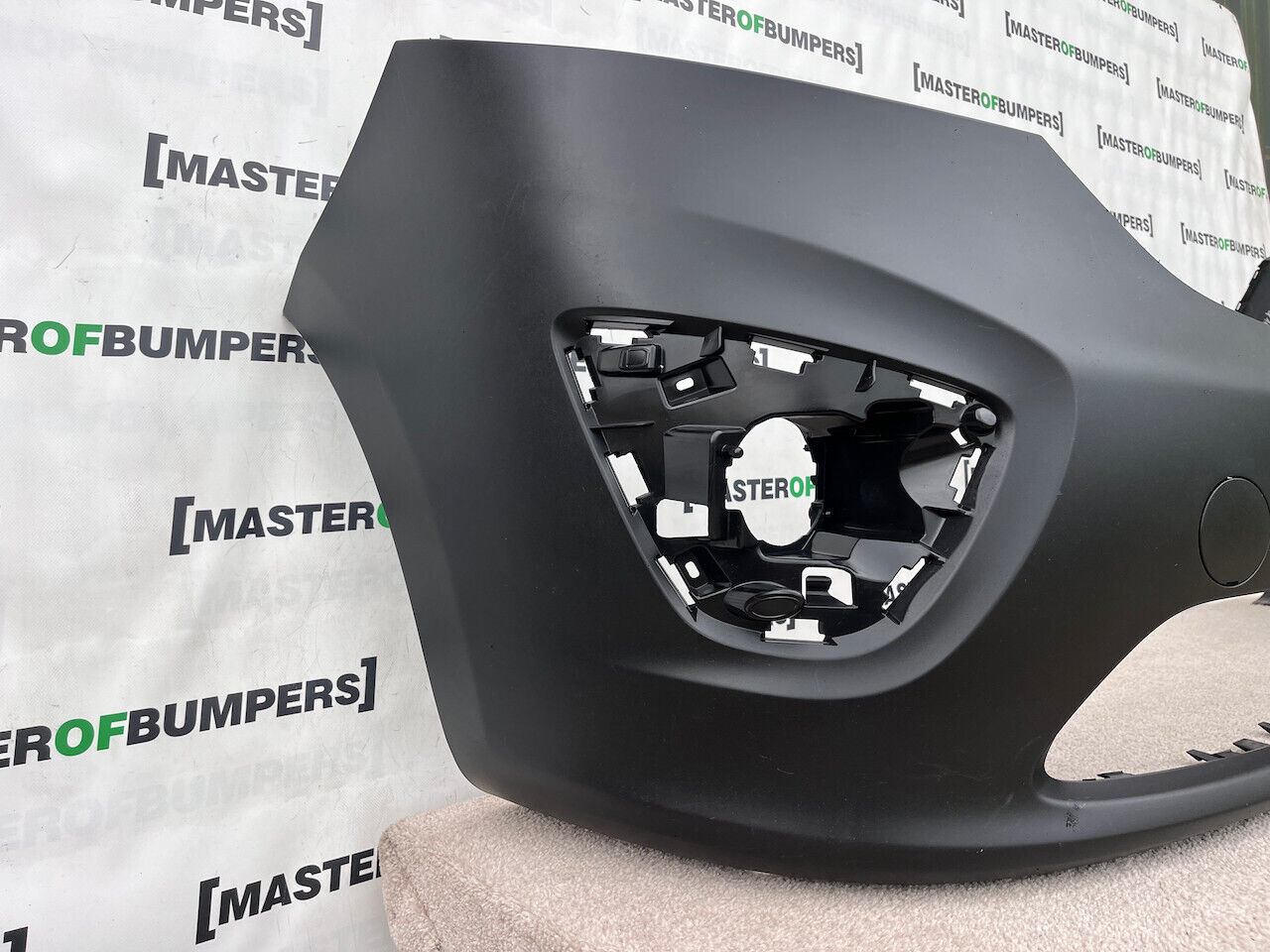 Vauxhall Vivaro Van Swb Lwb 2014 - 2019 Front Bumper Textured Genuine [q169]