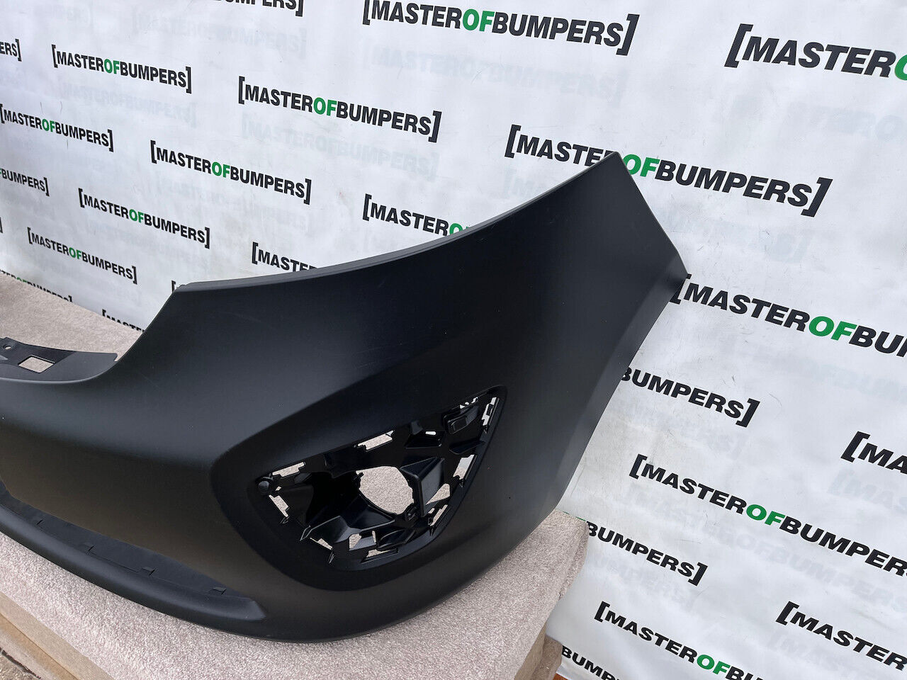 Vauxhall Vivaro Van Swb Lwb 2014 - 2019 Front Bumper Textured Genuine [q169]
