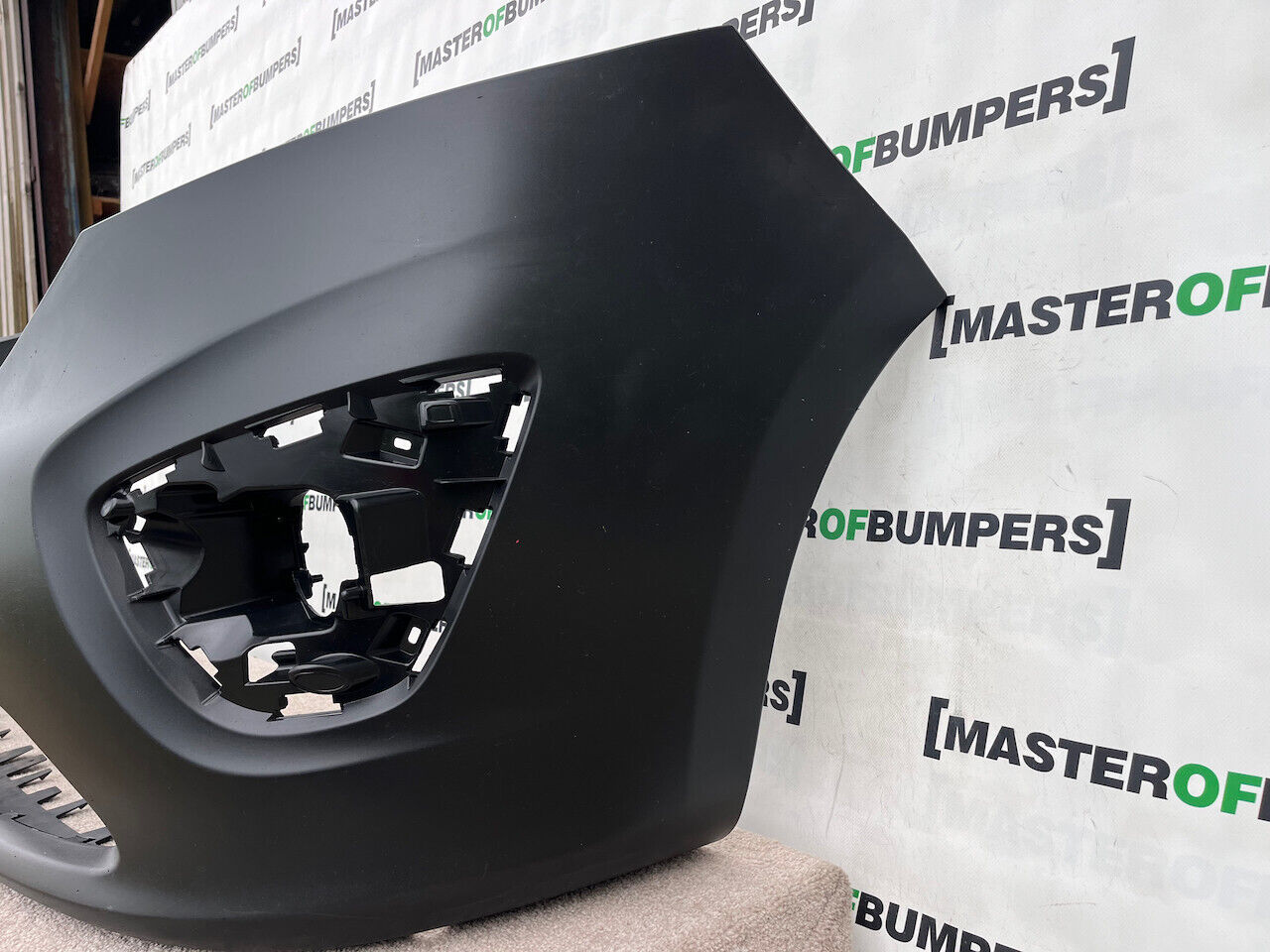 Vauxhall Vivaro Van Swb Lwb 2014 - 2019 Front Bumper Textured Genuine [q169]