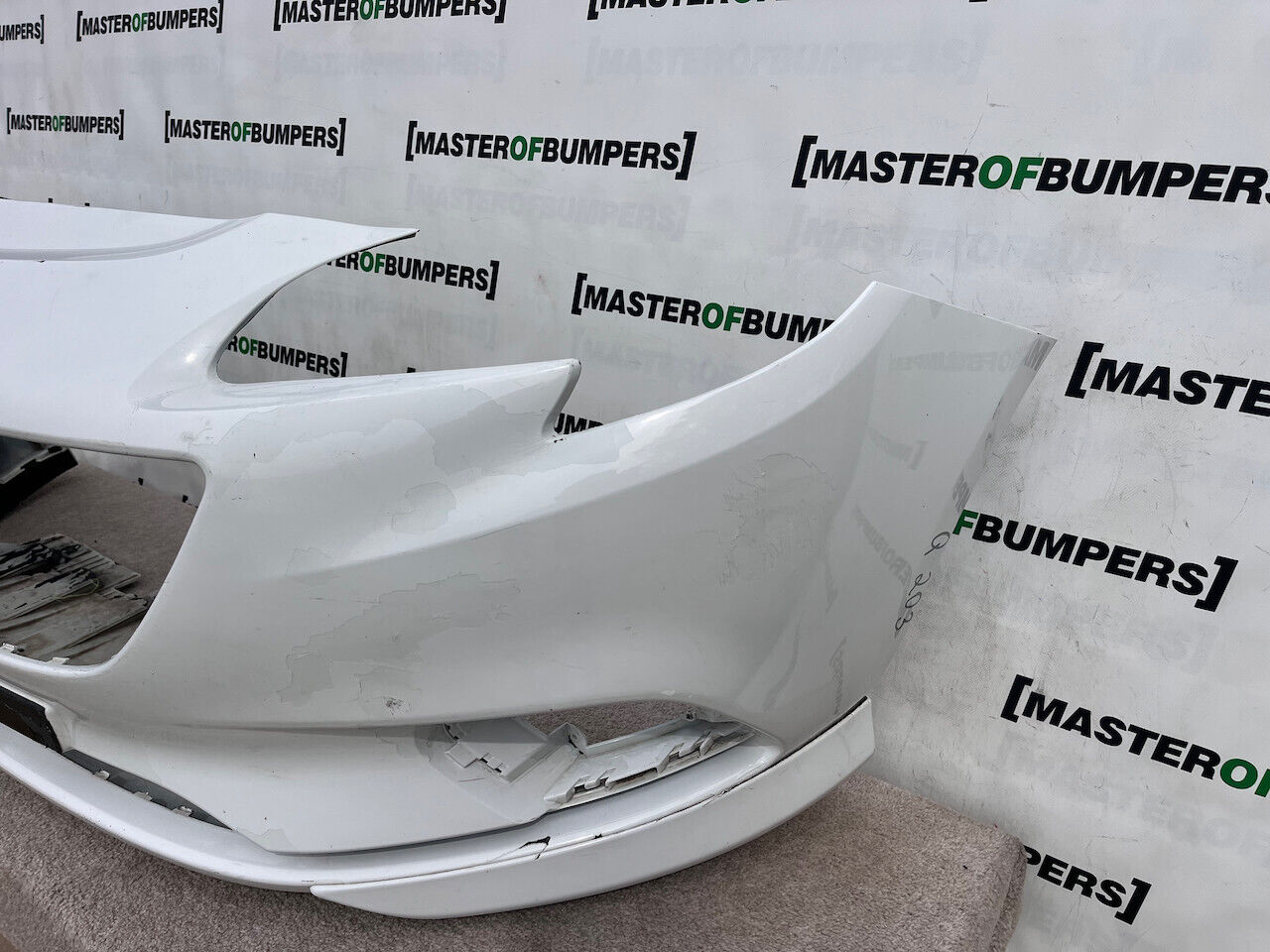 Vauxhall Corsa E Sport Vx Hatchback 2015-2018 Front Bumper No Pdc Genuine [q203]