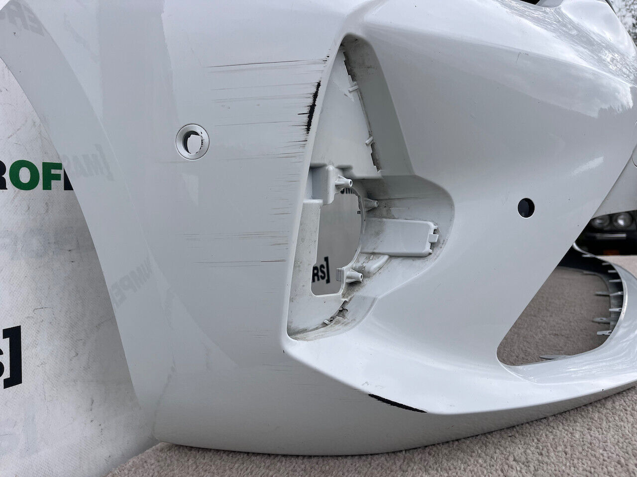 Vauxhall Corsa F Turbo Sri Vx 2020-2024 Front Bumper 6 Pdc Genuine [q221]