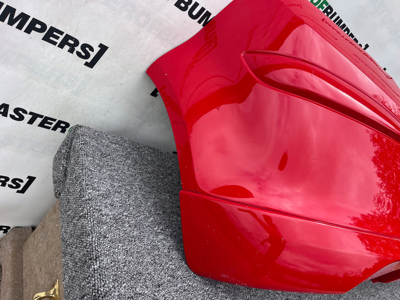 Vauxhall Corsa D Vx Line 3 Door Hatchback 2007-2013 Rear Bumper Genuine [q289]