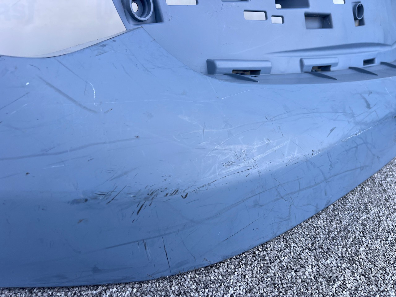 Vauxhall Vivaro E Zafira Ev Fiat Scudo 2019-2022 Front Bumper Top Genuine [c443]