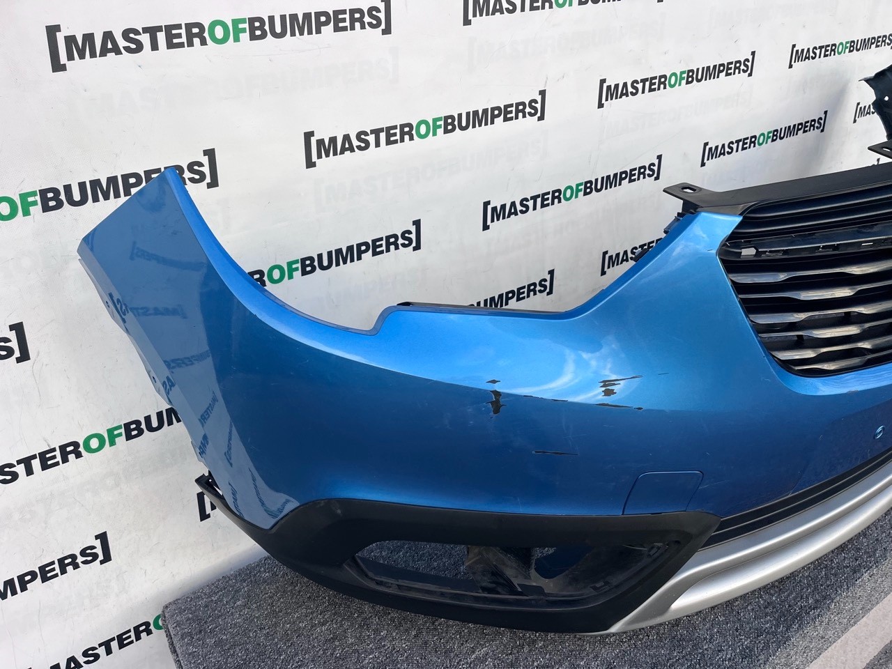 Vauxhall Crossland X 2018-2021 Front Bumper No Pdc Genuine [q313]