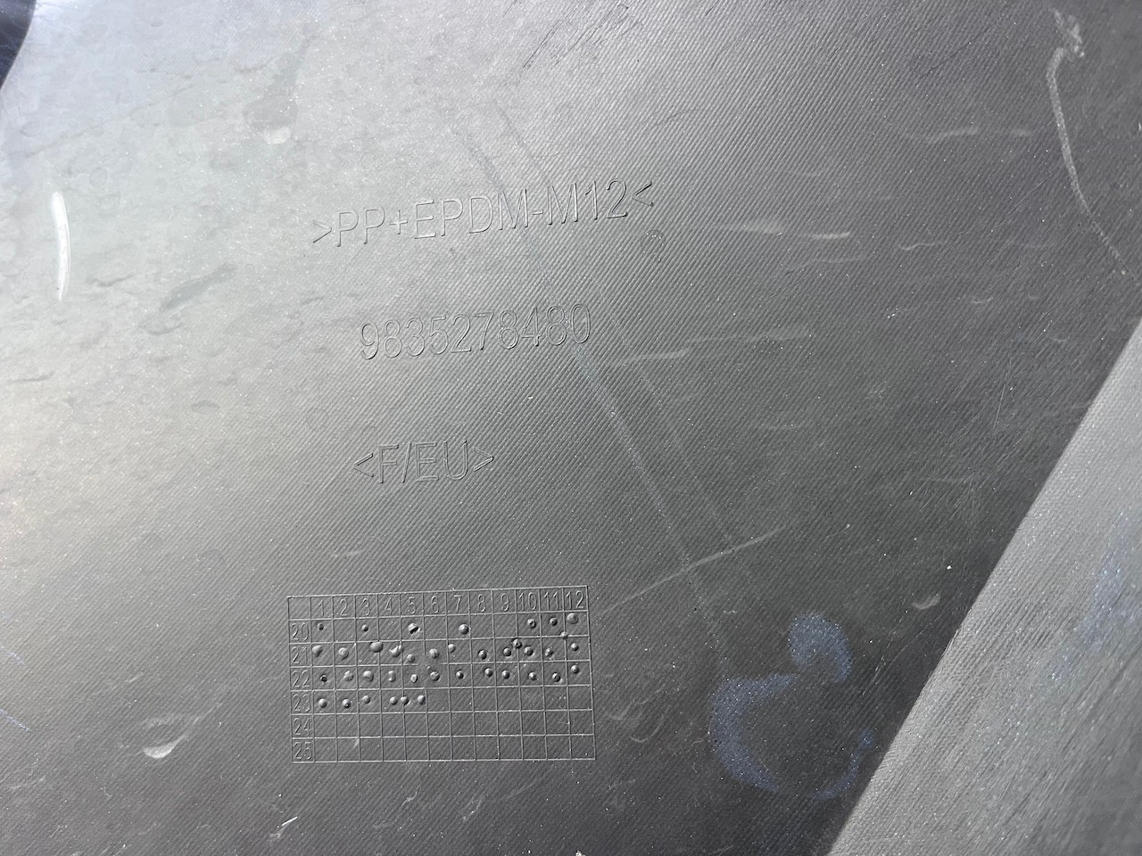 Vauxhall Mokka Elite Sri Turbo 2021-2024 Front Bumper No Pdc Genuine [q323]