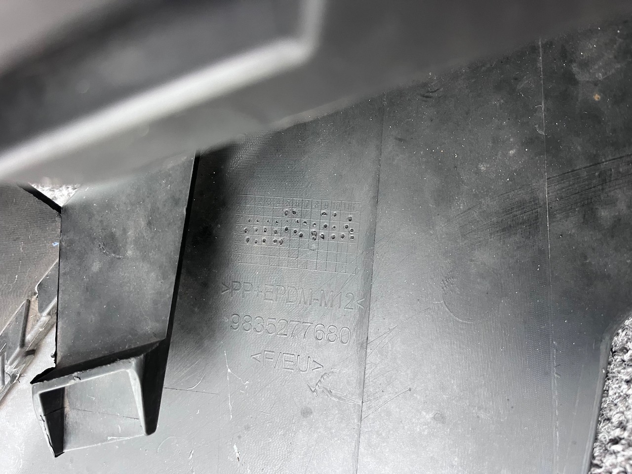 Vauxhall Mokka Elite Sri Turbo 2021-2024 Front Bumper No Pdc Genuine [q323]