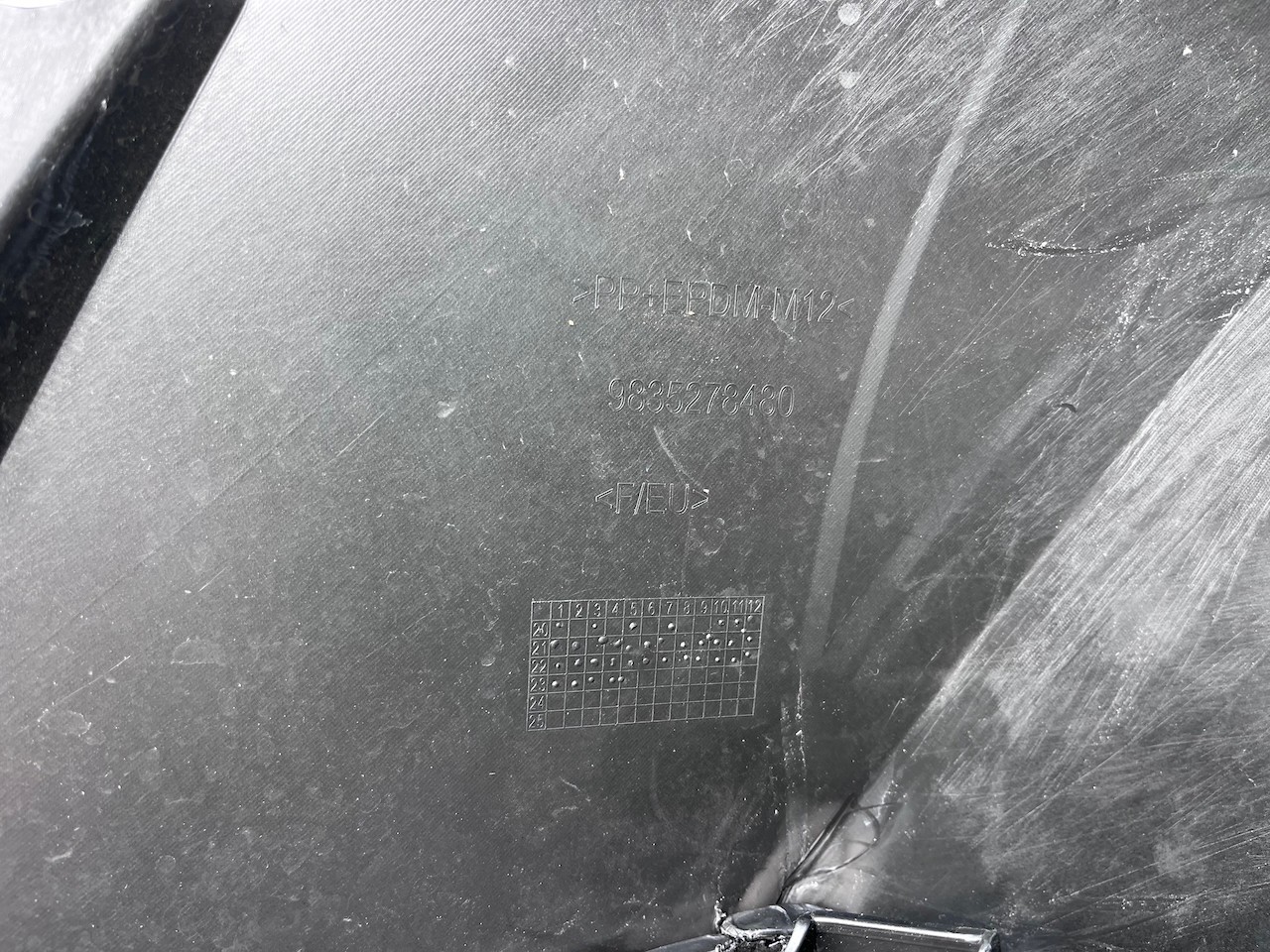 Vauxhall Mokka Elite Sri Turbo 2021-2024 Front Bumper 6 Pdc Genuine [q336]