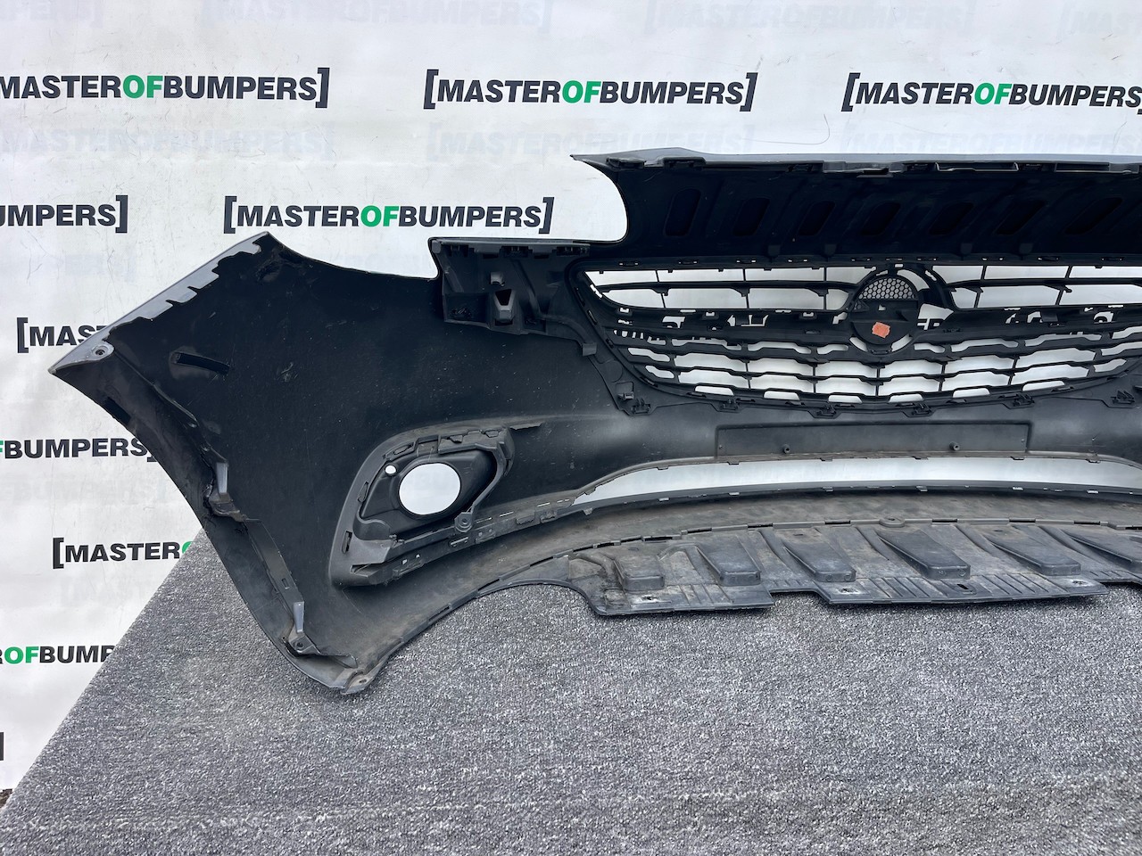 Vauxhall Corsa E Hatchback 2015-2018 Front Bumper No Pdc Genuine [q220]