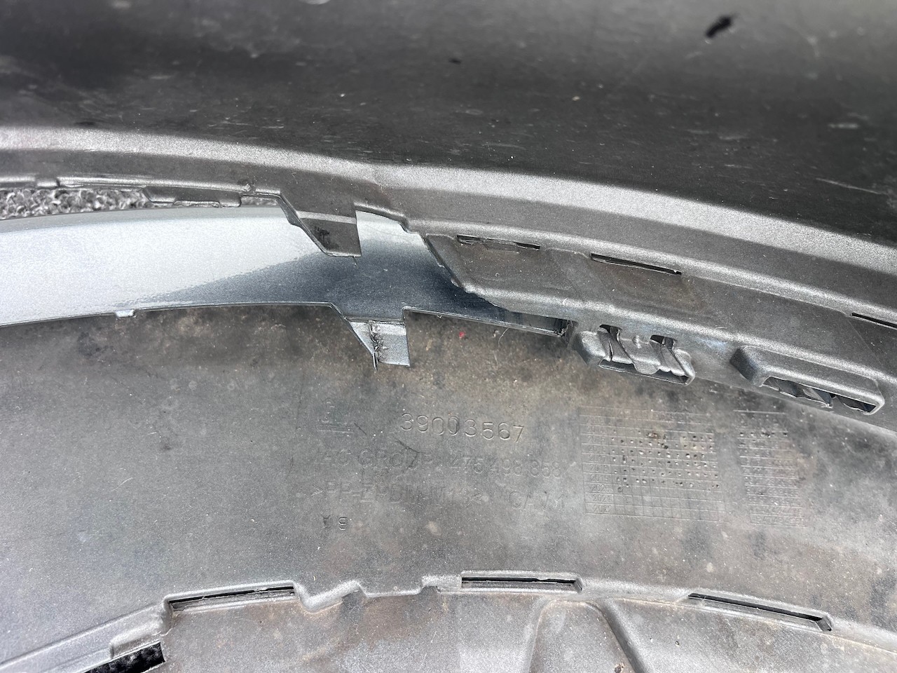 Vauxhall Corsa E Hatchback 2015-2018 Front Bumper No Pdc Genuine [q220]