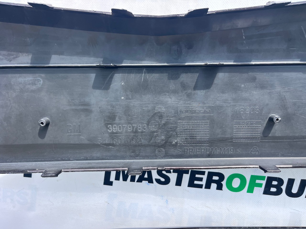 Vauxhall Zafira C Tourer Lift 2017-2022 Front Bumper 4 Pdc Genuine [q380]