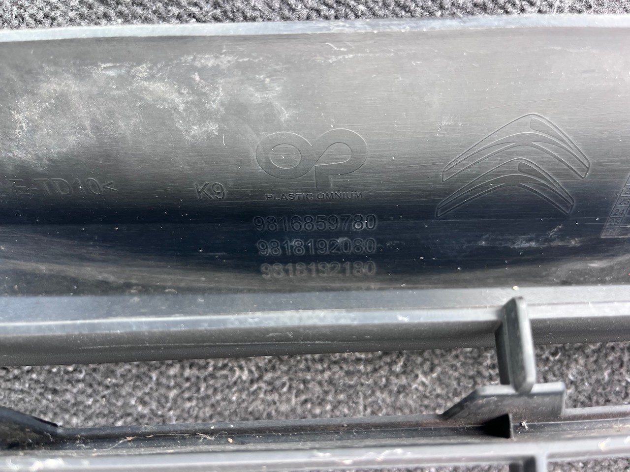 Vauxhall Combo E Van 2019-2024 Front Bumper No Pdc Genuine [q390]