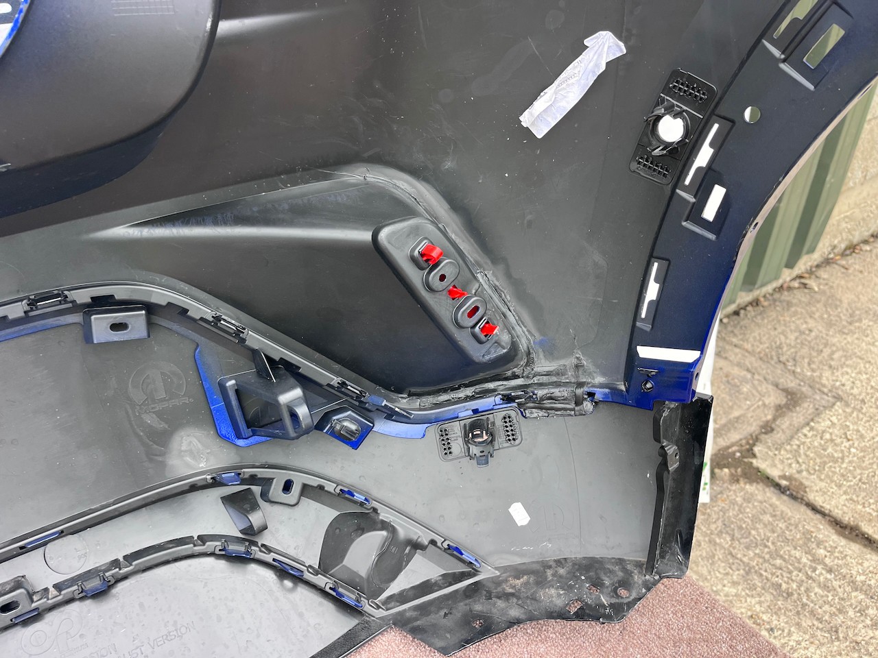 Vauxhall Mokka Elite Sri Turbo 2021-2024 Rear Bumper 6 Pdc Genuine [q417]