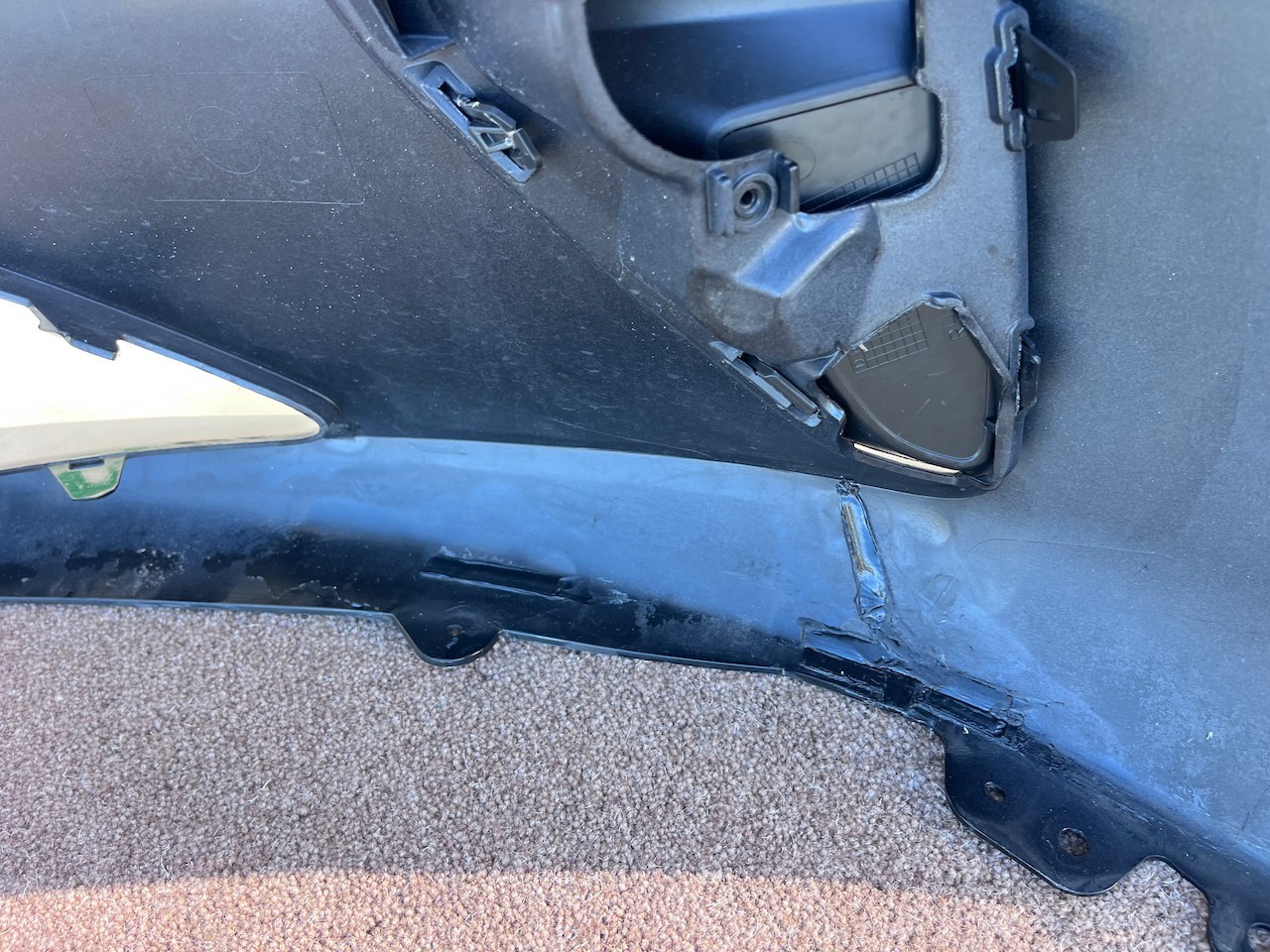 Vauxhall Corsa Elite Se F 2019-2022 Front Bumper No Pdc Genuine [q416]