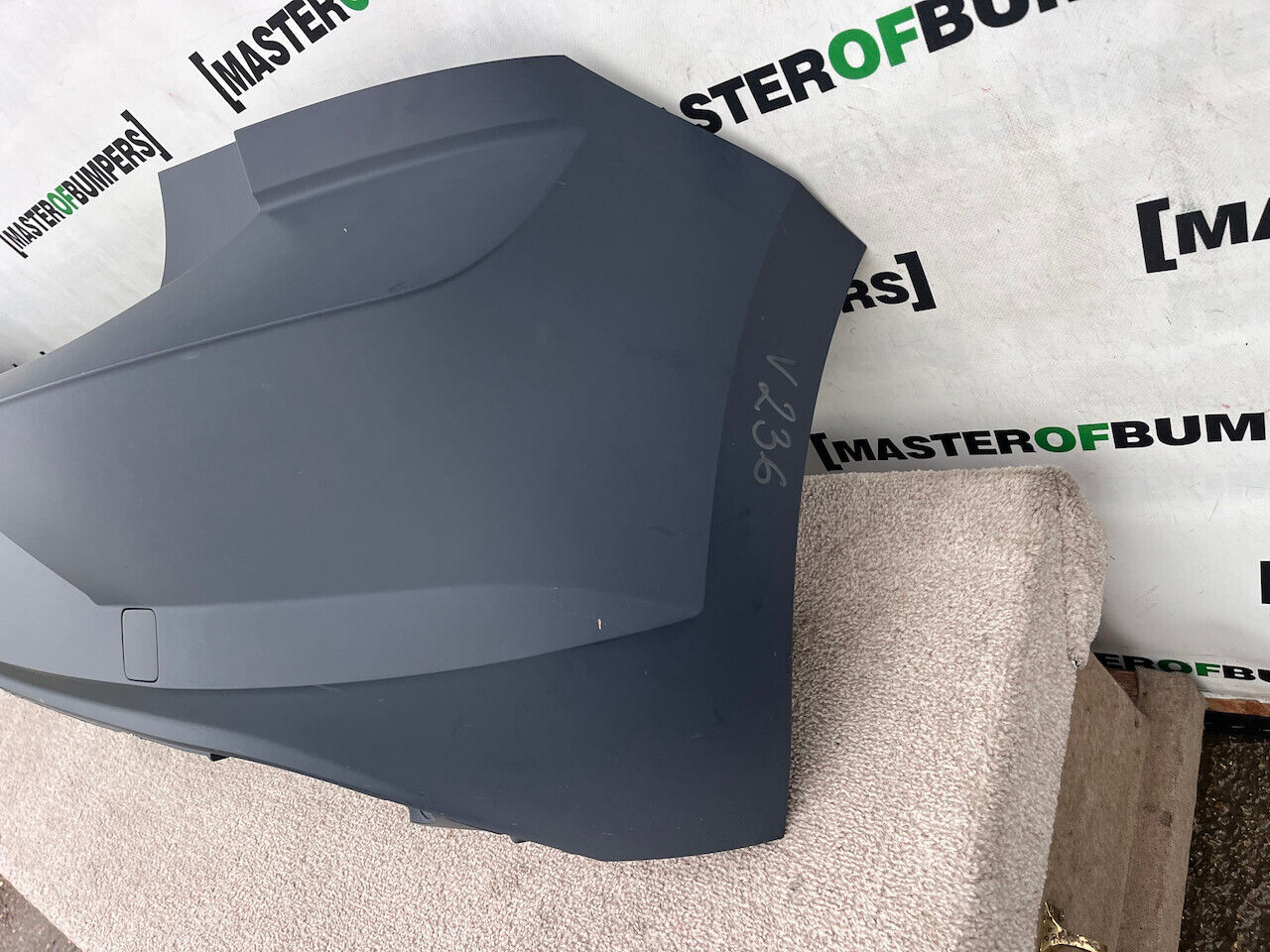 VW Polo Se Comfort Mk6 Hatchb 2017-2021 Rear Bumper Primer No Pdc Genuine [v236]