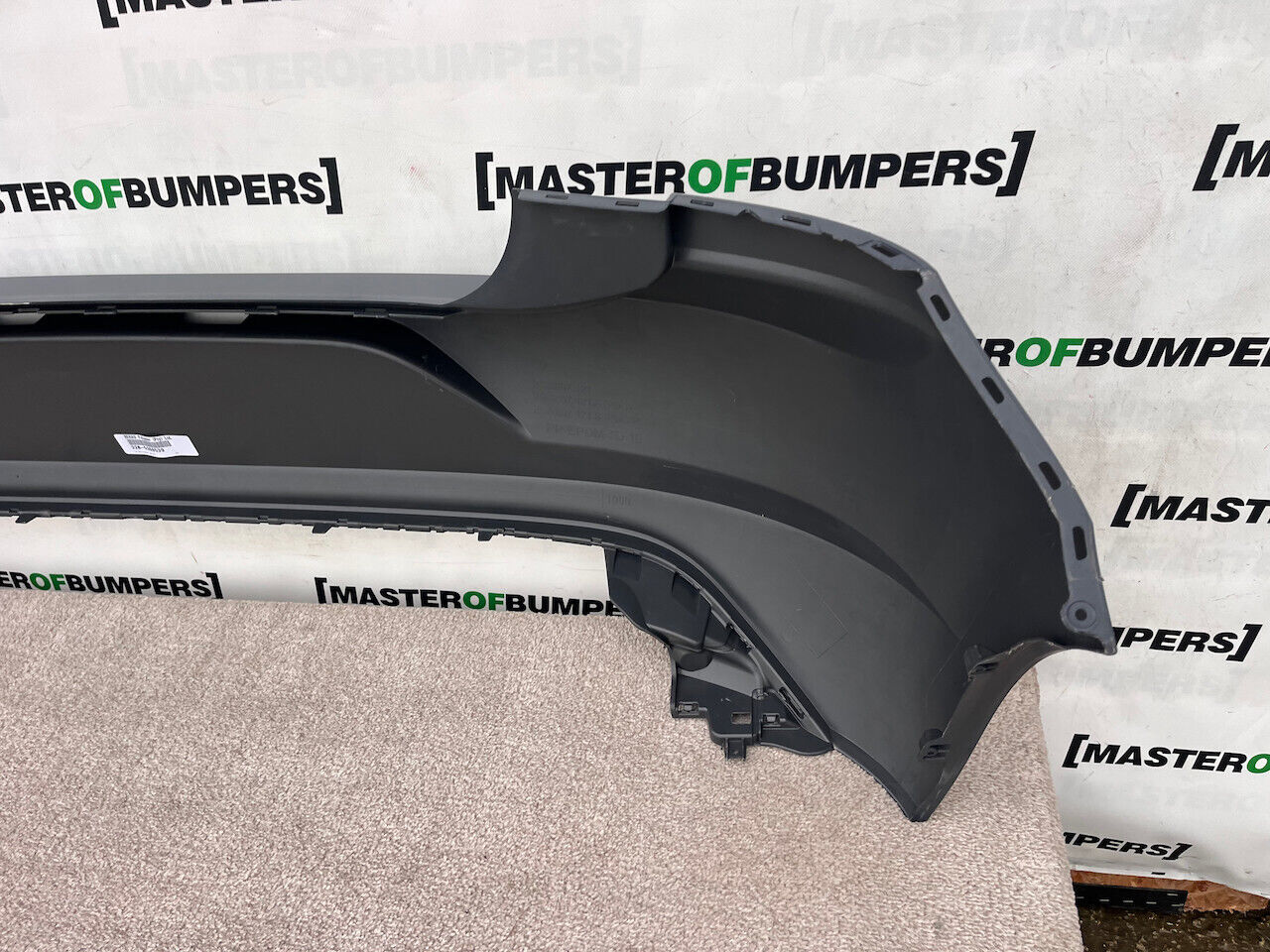 VW Polo Se Comfort Mk6 Hatchb 2017-2021 Rear Bumper Primer No Pdc Genuine [v236]